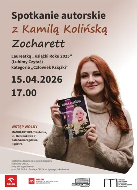 Zocharett w Manufakturze - spotkanie, które połączy bookstagram i literaturę