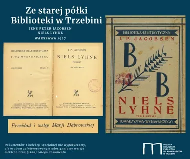 Niels Lyhne z trzebińskiej półki - powieść o wierze, miłości i samotności