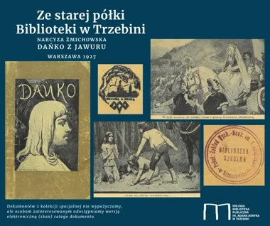 Książkowy detektyw w Trzebini - jak "Dańko z Jawuru" przebył długą drogę od Paryża po półkę biblioteki