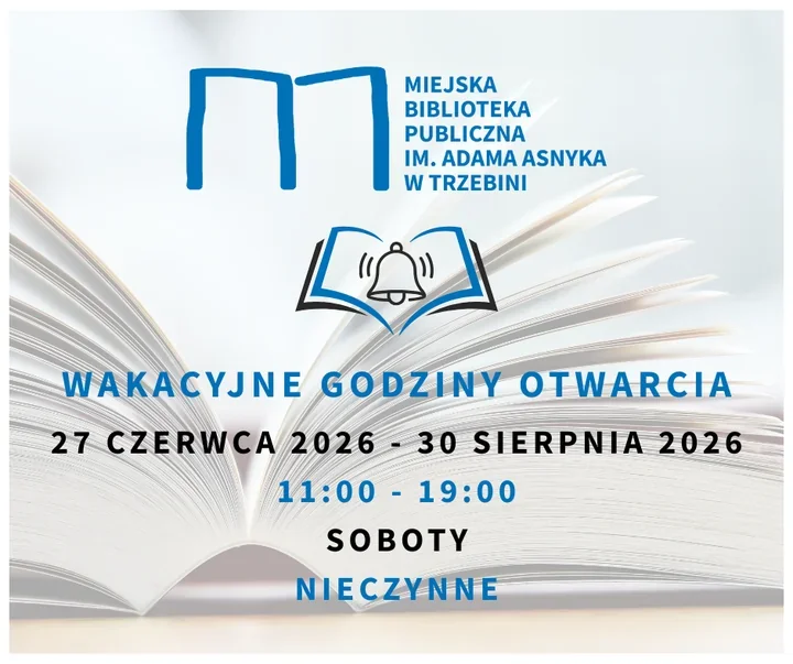 Biblioteka w Trzebini zmienia rytm na wakacyjne godziny