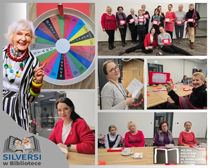 Silversów w Bibliotece - walentynkowy wieczór śmiechu i Koło Fortuny