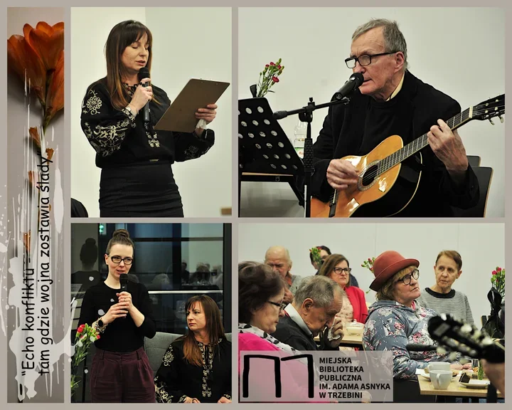 Głos zza granicy bólu - poetycki wieczór o śladach wojny w kameralnej sali