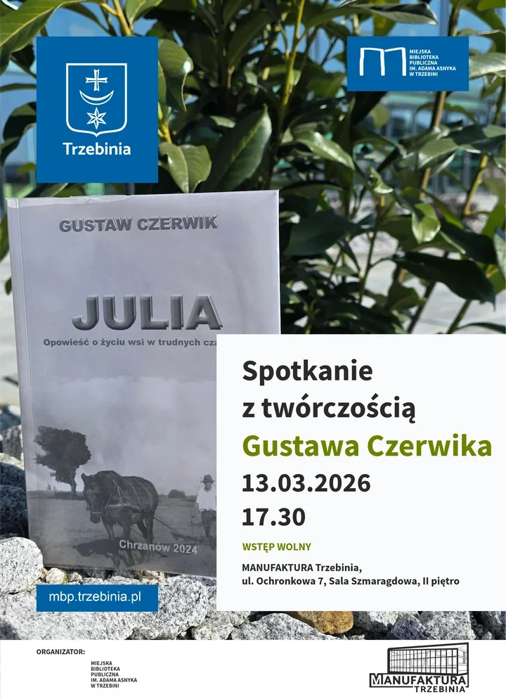 Gustaw Czerwik zaprasza na nostalgyczny wieczór w Manufakturze - spotkanie z twórczością