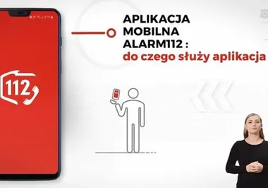 Alarm 112 pozwala wezwać pomoc bez rozmowy telefonicznej