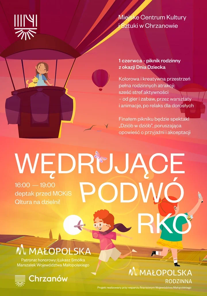 W Chrzanowie szykuje się rodzinny piknik. Będzie sześć stref zabawy