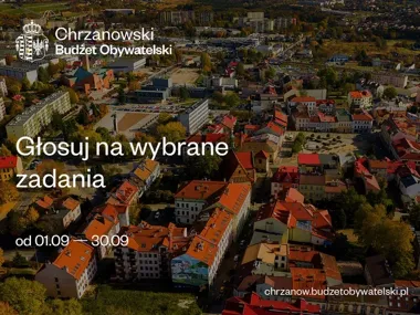 Projekty Budżetu Obywatelskiego Chrzanowa przeszły ocenę