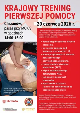 Chrzanów ćwiczy ratowanie życia. Będzie trening pierwszej pomocy