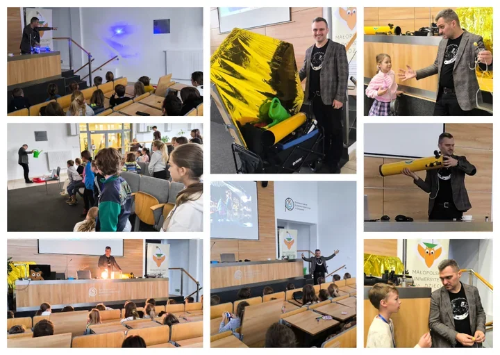 Młodzi z Trzebini poznali astronomię od strony narzędzi i obserwacji