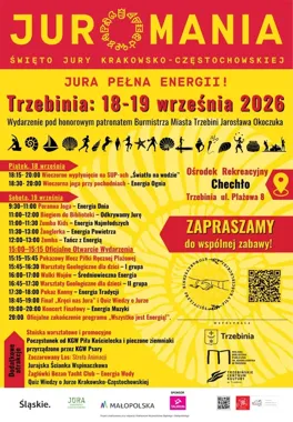 Dwa dni energii nad Chechłem. Juromania wraca do Trzebini z bogatym programem