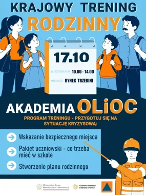 Rodziny sprawdzą, jak reagować w kryzysie. Trening na Rynku w Trzebini