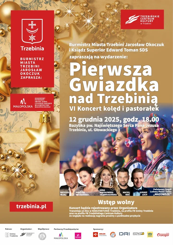 Mazowsze i gwiazdy estrady z kolędami w Bazylice przed świętami