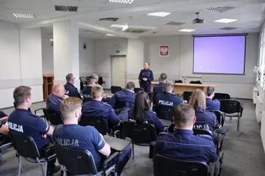 Dzielnicowi z Chrzanowa ćwiczyli procedurę, która często decyduje o losie rodzin