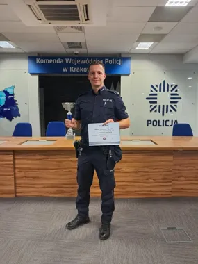 Dzielnicowy z Chrzanowa przeszedł eliminacje - zajął 8. miejsce w kraju