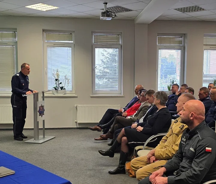 Roczna narada policji wyznaczyła kierunki działań na najbliższe miesiące