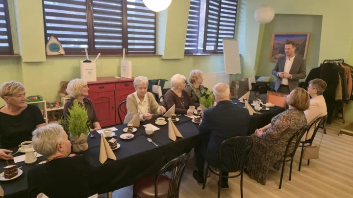 Rada Seniorów Powiatu Chrzanowskiego podsumowała rok przy świątecznej atmosferze