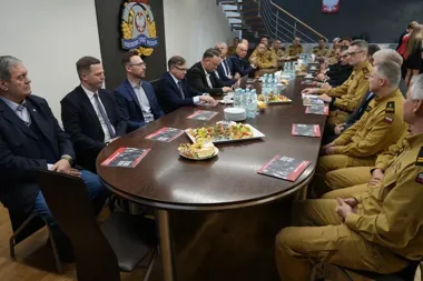 Strażacy z powiatu chrzanowskiego mieli więcej wyjazdów niż rok wcześniej