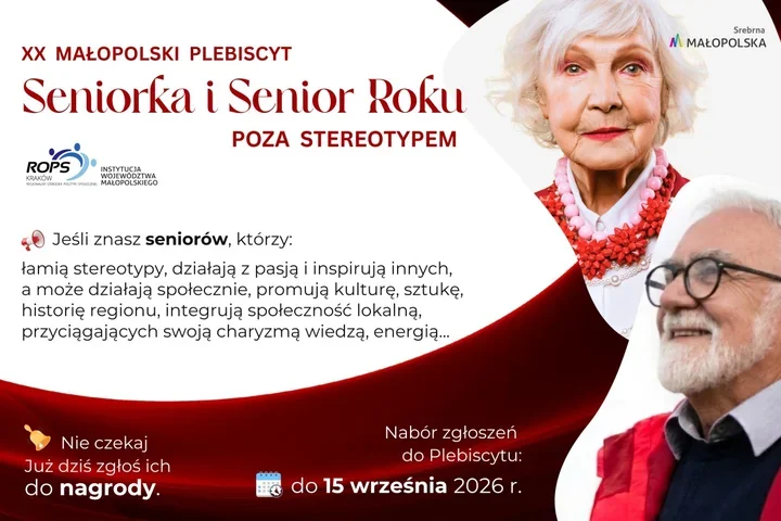 Aktywni po sześćdziesiątce mogą zdobyć tytuł Seniorki i Seniora Roku