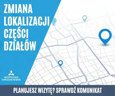 Część działów Wodociągów Chrzanowskich działa przy Woynarowskiej 1