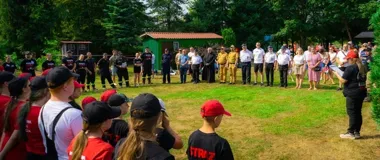 Blisko 70 młodych druhów szkoliło się nad Wisłą. Finał obozu w Rozkochowie