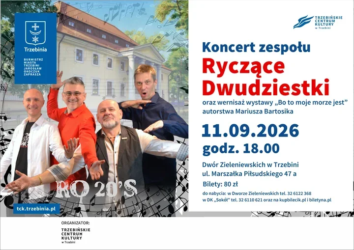 Szanty, ballady i morski wiatr - Ryczące Dwudziestki w Trzebini