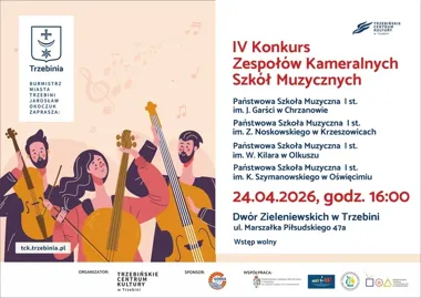 Młodzi muzycy wchodzą na scenę Trzebini - ten konkurs ma swój nerw