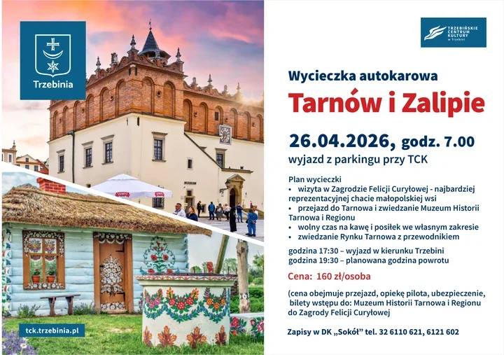 Tarnów i Zalipie w jeden dzień - TCK szykuje barwną wyprawę