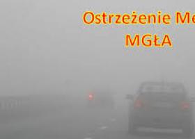 PCZK: Ostrzeżenie meteorologiczne o gęstej mgle z dnia 03.12.2022 r.