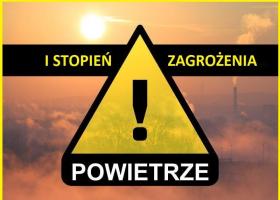 PCZK: Ostrzeżenie 1 stopnia o zanieczyszczeniu powietrza dla powiatu...